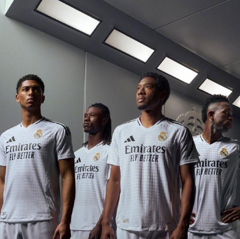 皇马官方正式发布新赛季主场球衣，贝林厄姆、纳乔等人出镜